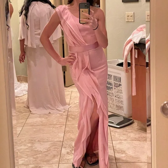 Vera Wang | Dresses | Vera Wang Bridesmaid Dress Ballet Color